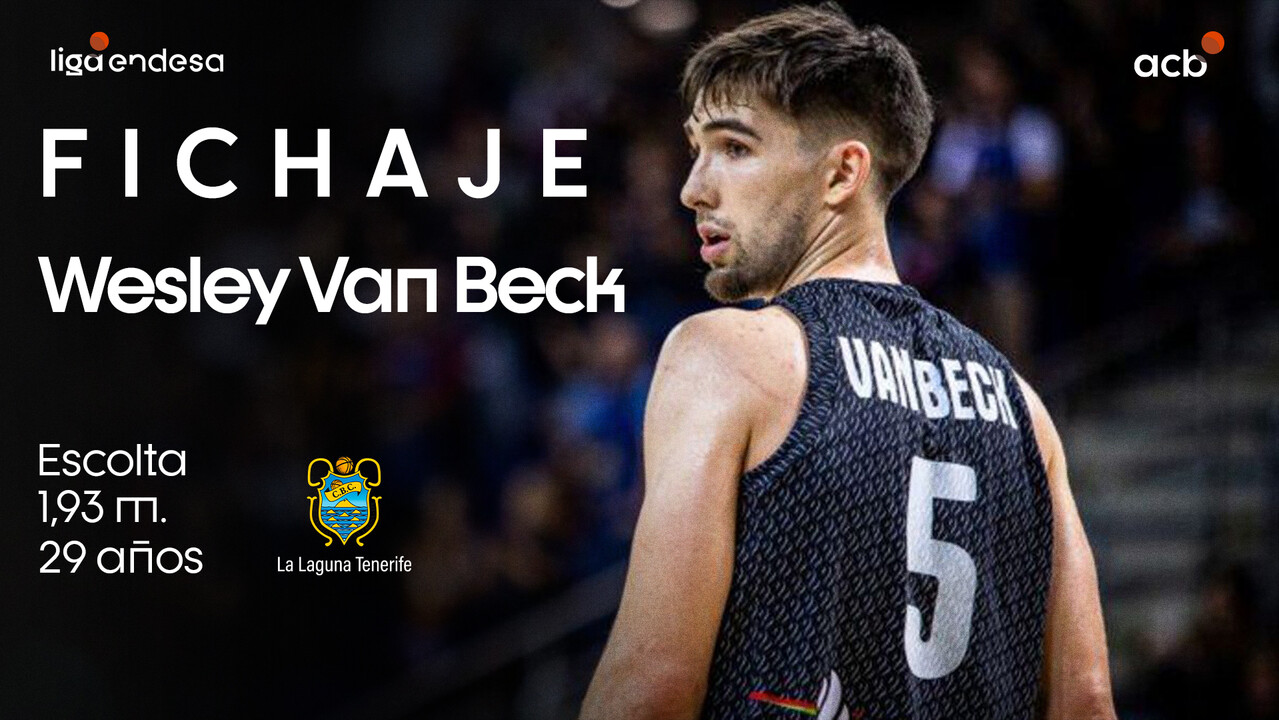 Wesley Van Beck, nuevo fichaje de La Laguna Tenerife