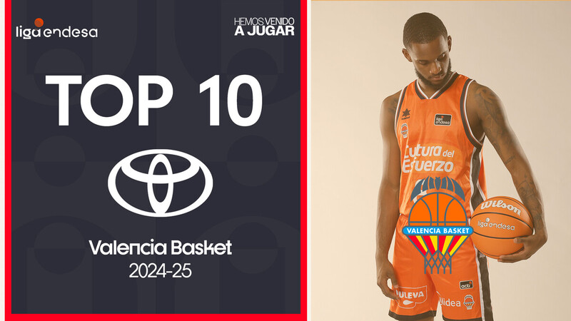 Top10 Toyota: Las mejores jugadas de Valencia Basket