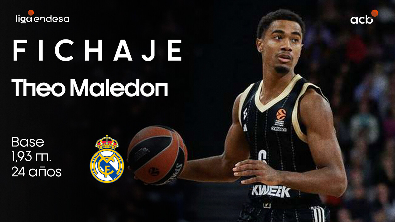 ¡Así juega Théo Maledon, refuerzo del Real Madrid!
