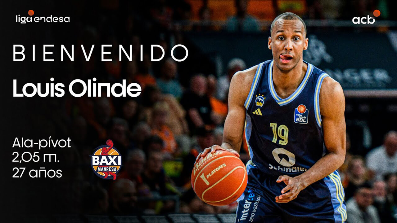¡Así juega Louis Olinde, flamante fichaje de BAXI Manresa!