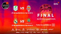¡Así serán las semis de la Supercopa Endesa Málaga 2025!