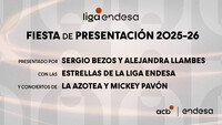 Las estrellas de la Liga Endesa, protagonistas de la presentación