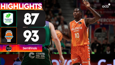 Resumen Unicaja 87 - Valencia Basket 93 (Semis)
