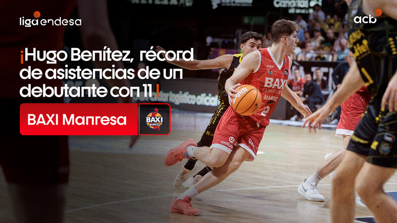 Hugo Benitez: ¡El debutante mejor asistente!