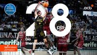 Gio Shermadini, Máximo Anotador Endesa de la Jornada 1 
