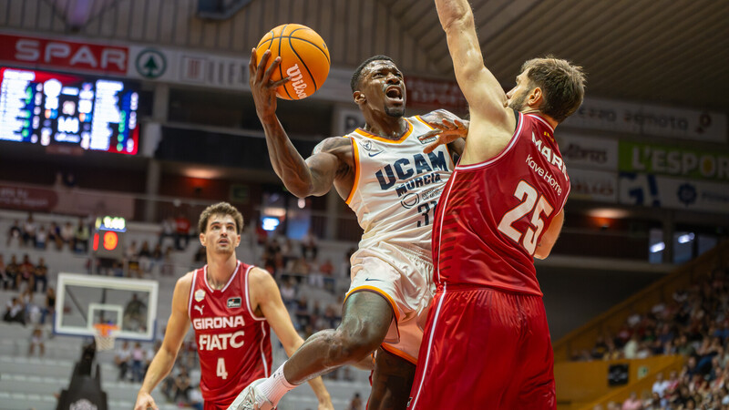 UCAM Murcia: 34 puntos en un cuarto