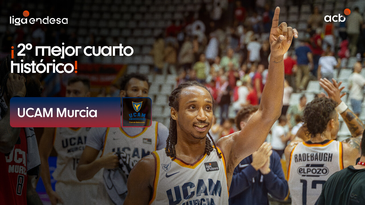 UCAM Murcia: 34 puntos en el último cuarto