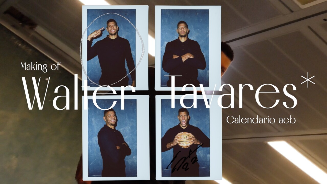 El Making of del "Calendario acb": Walter Tavares