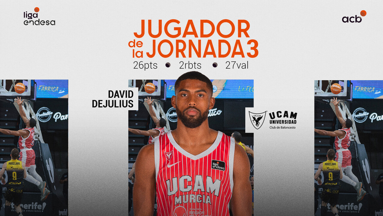 David DeJulius, Jugador de la Jornada 3 de la Liga Endesa