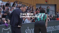 Dani Miret... ¡con micrófono!
