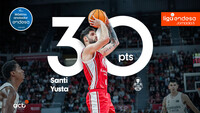 Santi Yusta, Máximo Anotador Endesa de la Jornada 5