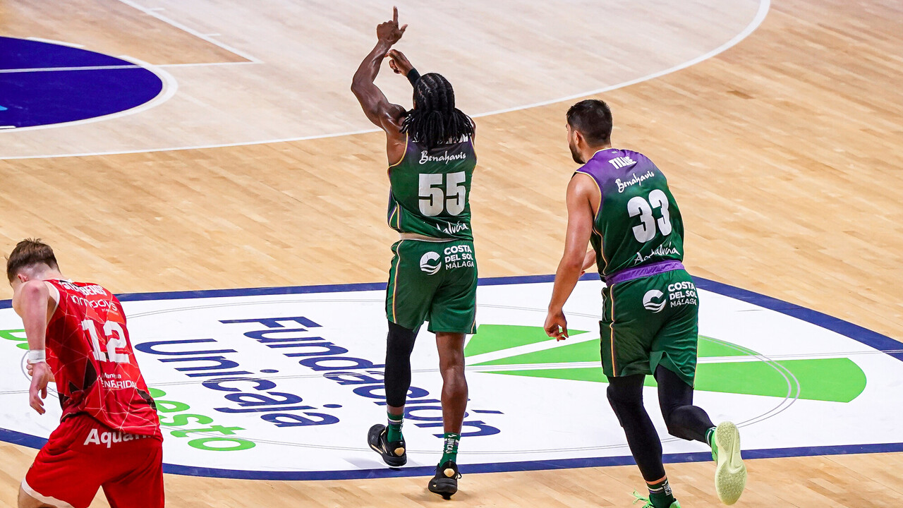 Boquerón Perry lidera la clara victoria del Unicaja
