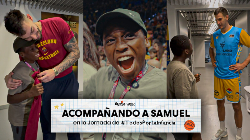 Acompañando a Samuel en la Jornada de "Todos por la Infancia"