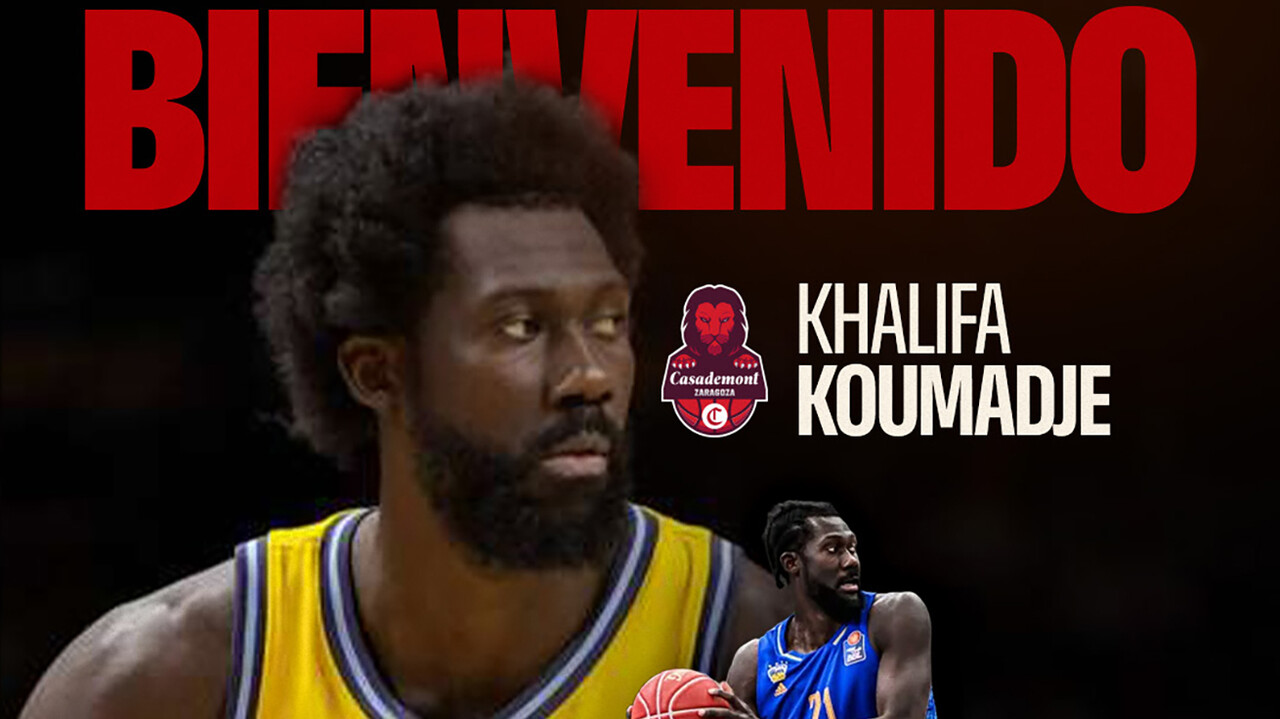 Khalifa Koumadje jugará en el Casademont Zaragoza