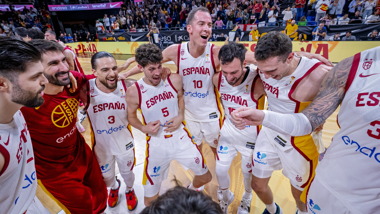 España vuela desde el segundo cuarto ante Georgia