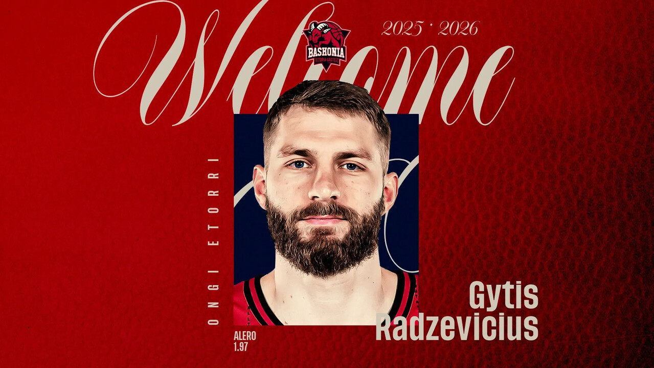 Gytis Radzevičius, nuevo jugador del Kosner Baskonia