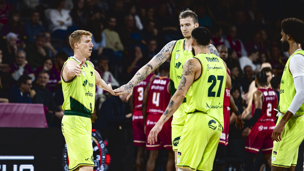 Unicaja tira de pundonor para vencer en el Barris Nord