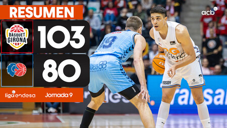 Resumen Bàsquet Girona 103 - Río Breogán 80 (J9)