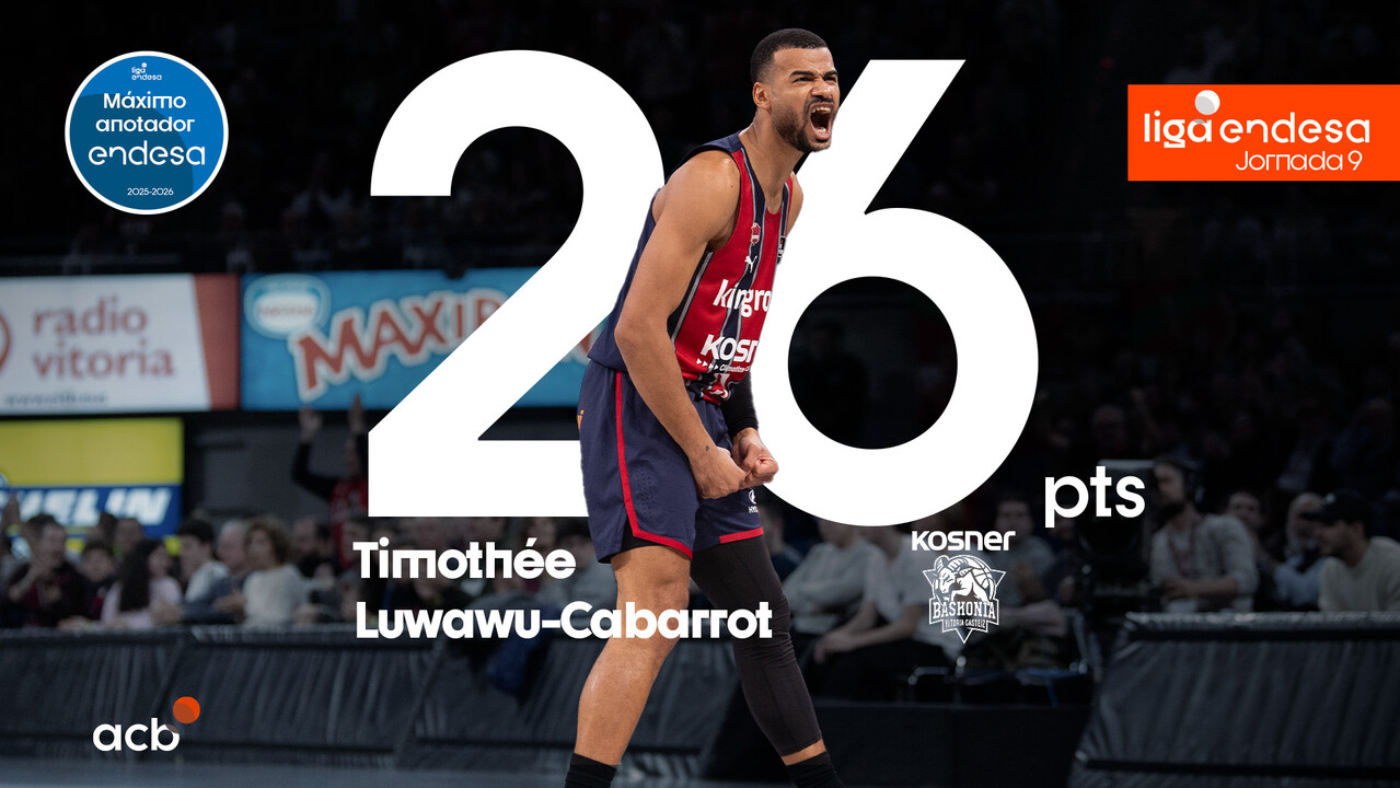 Timothée Luwawu-Cabarrot, Máximo Anotador Endesa de la J9