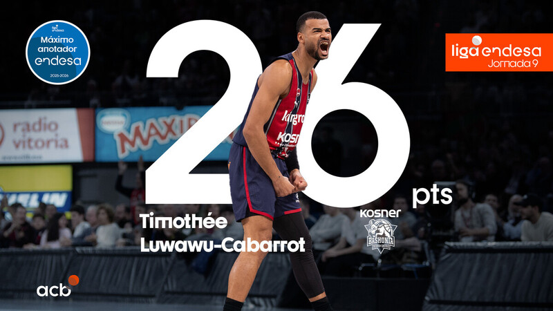 Timothée Luwawu-Cabarrot, Máximo Anotador Endesa de la J9