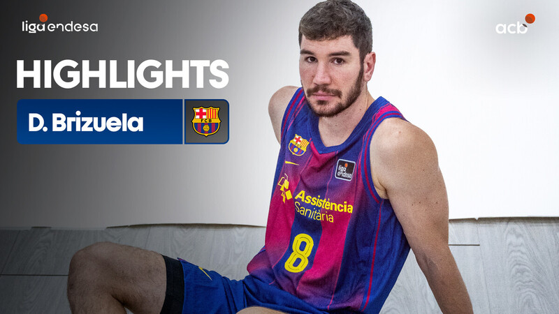 Darío Brizuela, desencadenado en la victoria del Barça