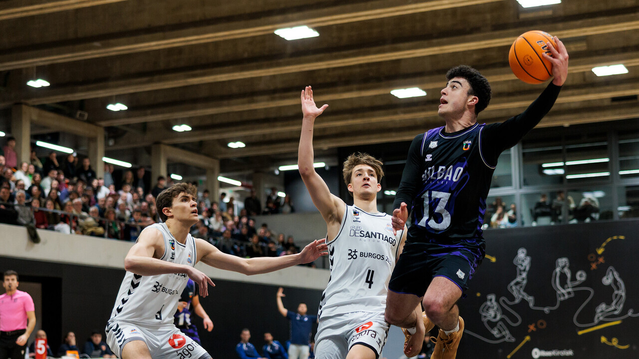Liga U: &iexcl;Bilbao Basket remonta para llevarse un partido muy igualado!