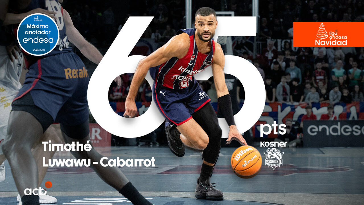 Timoth&eacute; Luwawu-Cabarrot, M&aacute;ximo Anotador Endesa en Navidad