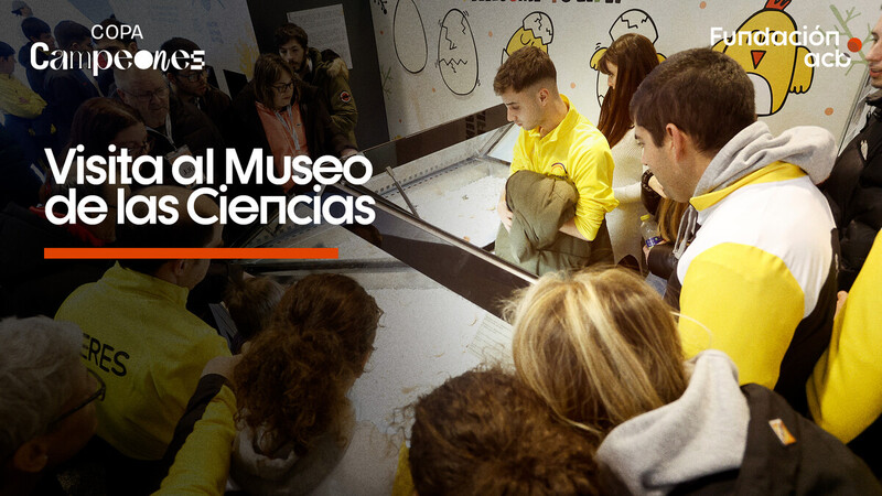 La Copa Campeones visita el Museo de las Ciencias
