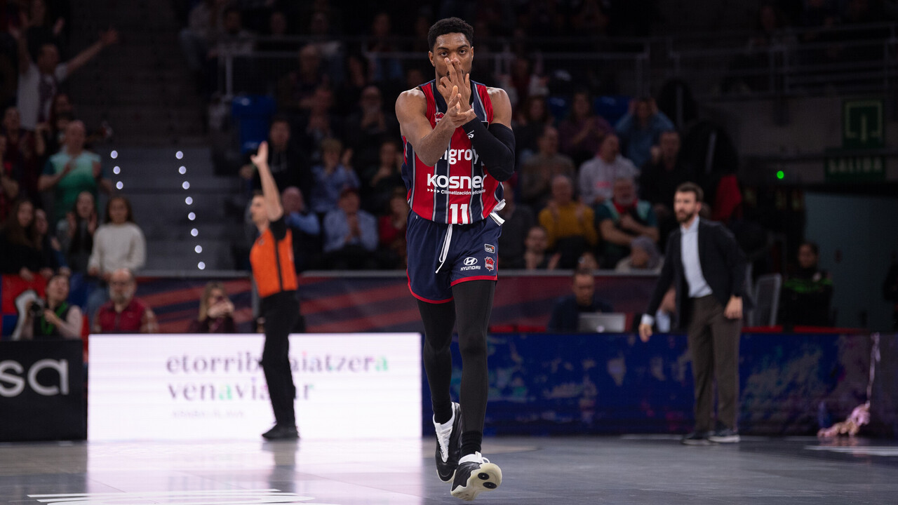 Un Kosner Baskonia perfecto, de tres en tres hasta la Copa