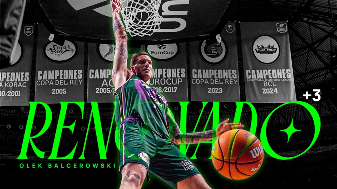 Balcerowski renueva: "Quiero seguir mejorando en M&aacute;laga"