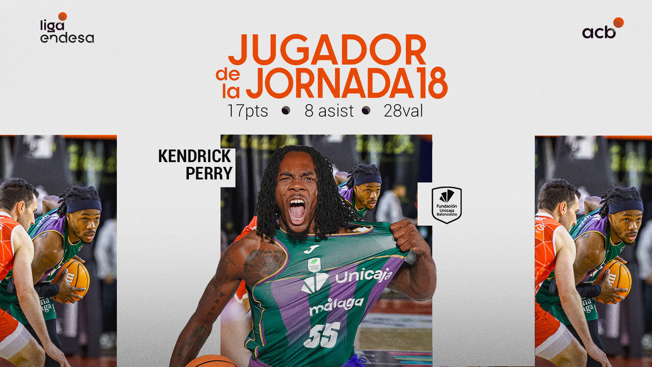 Kendrick Perry, Jugador de la Jornada 18