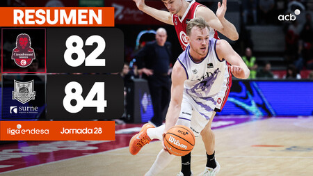 Resumen Casademont Zaragoza 82 - Surne Bilbao 84 (J28)