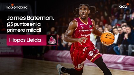 James Batemon lo mete todo en la primera mitad: &iexcl;25 puntos!