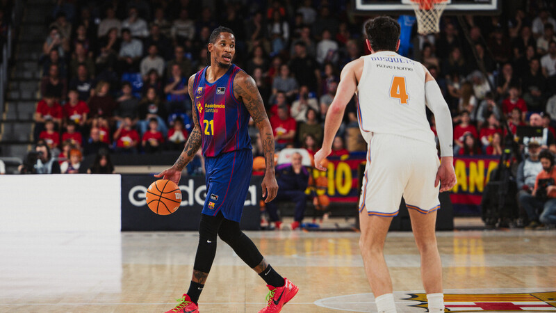 El Bar&ccedil;a aguanta la presi&oacute;n de B&agrave;squet Girona y acaba ganando