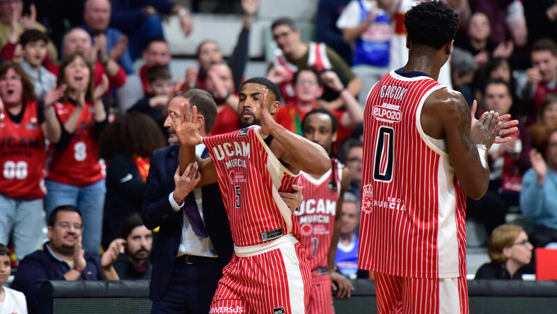 UCAM Murcia prolonga su dulce momento en otro triunfo coral