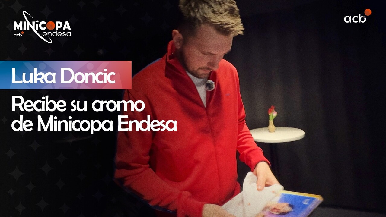 &iexcl;Le damos su cromo de la Minicopa Endesa a Luka Doncic!