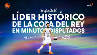 Sergio Llull, l&iacute;der hist&oacute;rico de la Copa en minutos jugados