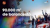 90.000 metros cuadrados de baloncesto