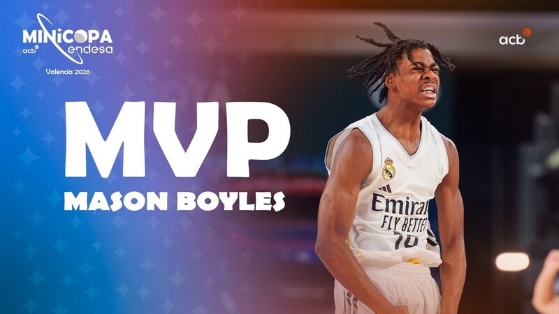 Mason Broyles, MVP de la Minicopa Endesa