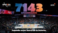 &iexcl;7.143 aficionados en la final de la Minicopa Endesa!