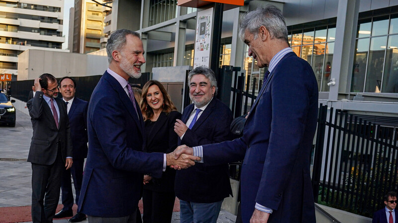 El rey Felipe VI preside la final