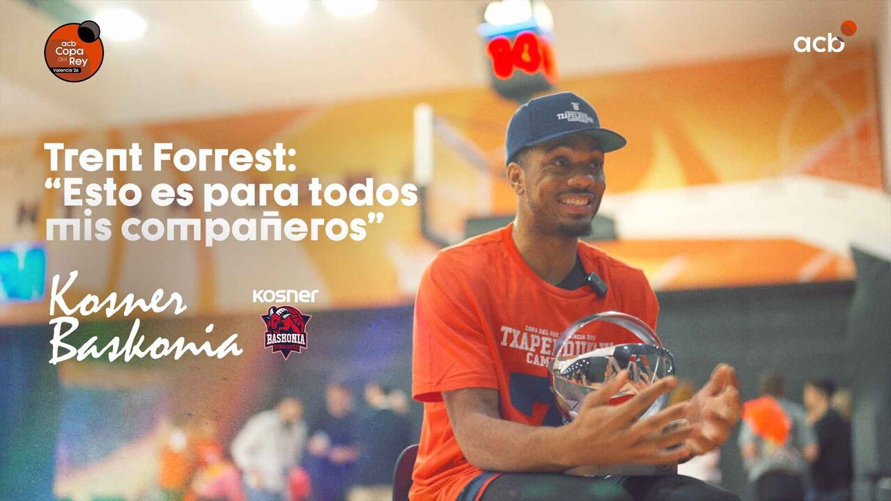 Trent Forrest: "Esto es para todos mis compa&ntilde;eros"
