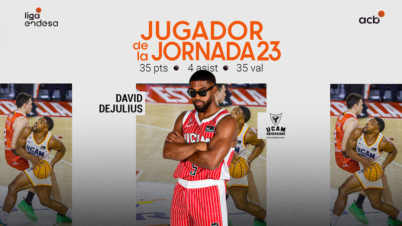Un DeJulius de r&eacute;cord se corona como Jugador de la Jornada 23