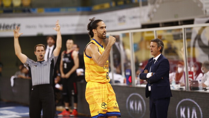 El Herbalife Gran Canaria de Fisac comienza con buen pie (107-102)