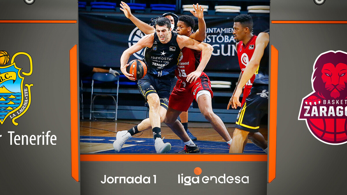 Resumen Iberostar Tenerife 91 - Casademont Zaragoza 86 (J1)