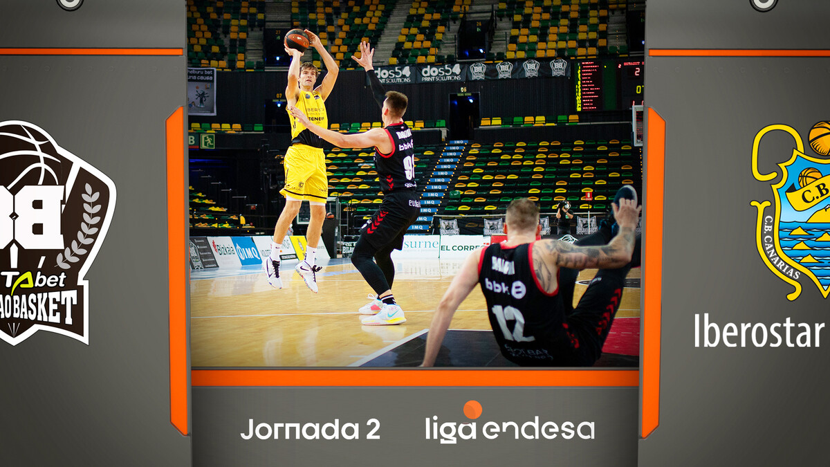 Resumen RETAbet Bilbao Basket 70 - Iberostar Tenerife 81 (J2)