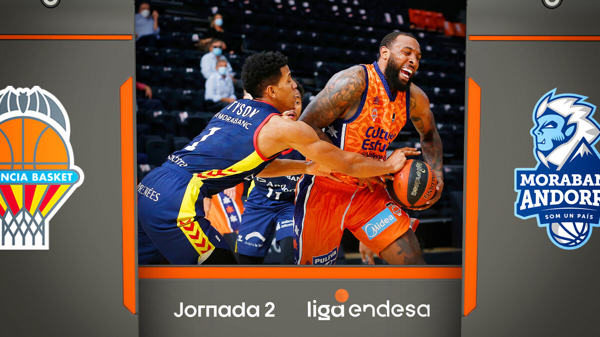 Resumen Valenca Basket 91 - Morabanc Andorra 76 (J2)