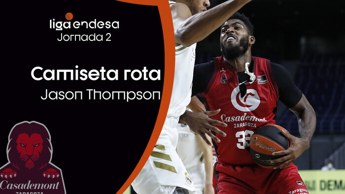 Jason Thompson y una camiseta rota