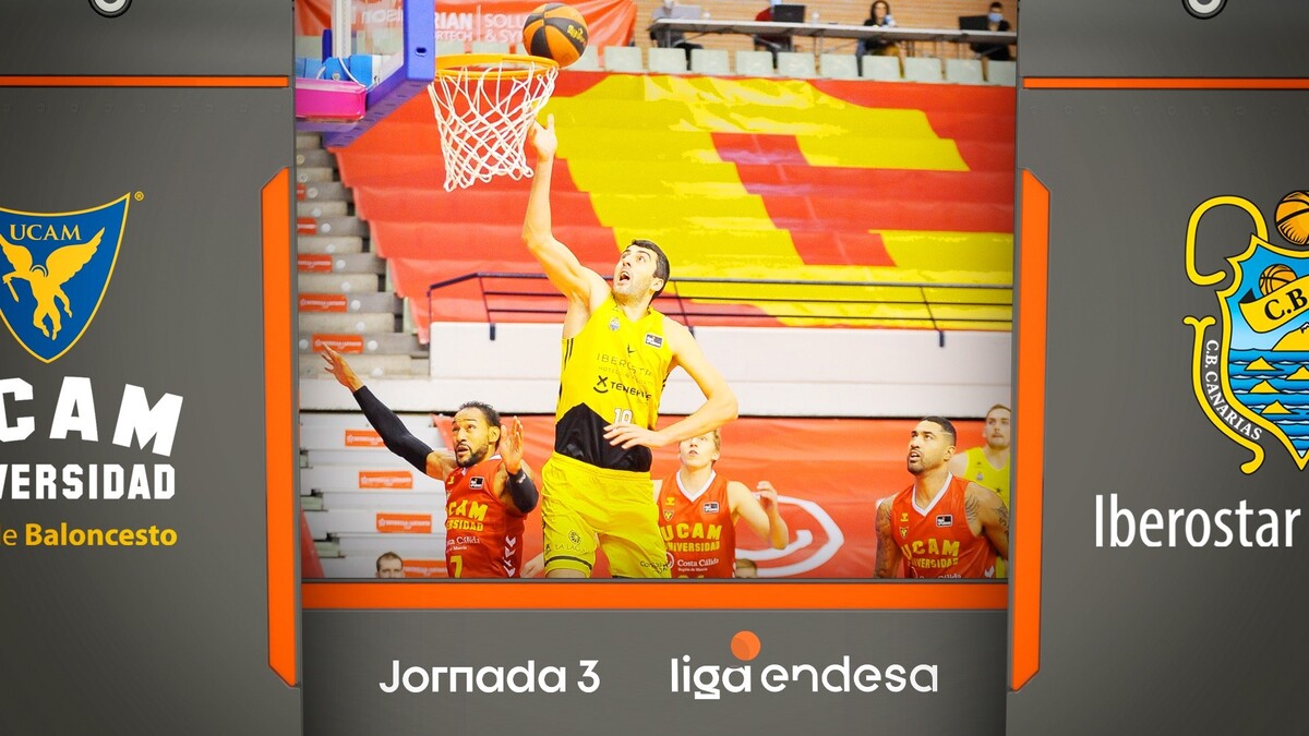 Resumen UCAM Murcia 82 - Iberostar Tenerife 84