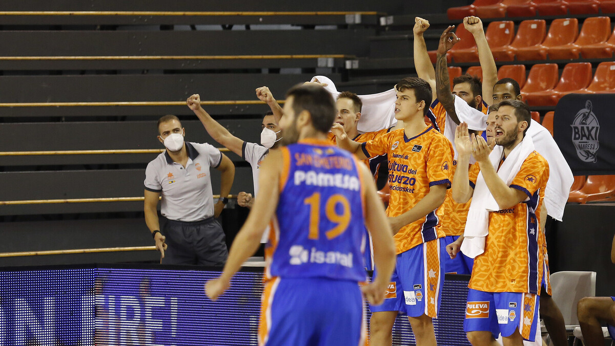El Valencia Basket reacciona en el último cuarto (74-82)